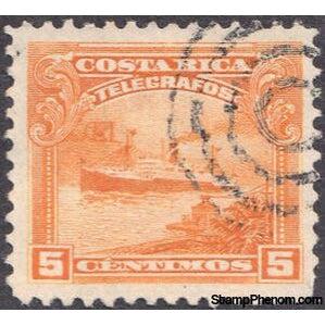 Costa Rica 1910 Steamer "Antilles"-Stamps-Costa Rica-Mint-StampPhenom