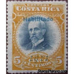 Costa Rica 1911 Mauro Fernández Acuńa overprinted 'Habilitado / 1911'-Stamps-Costa Rica-Mint-StampPhenom