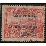 Costa Rica 1912 Telegrafos / Correos dos centimos 2c on 2Col-Stamps-Costa Rica-Mint-StampPhenom