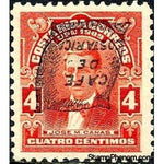 Costa Rica 1922 José M. Cañas overprinted-Stamps-Costa Rica-Mint-StampPhenom