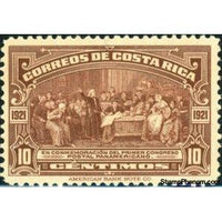 Costa Rica 1923 Columbus Soliciting the Aid of Isabella-Stamps-Costa Rica-Mint-StampPhenom