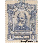 Costa Rica 1923 President Jesús Jimenez (1823-1897)-Stamps-Costa Rica-Mint-StampPhenom