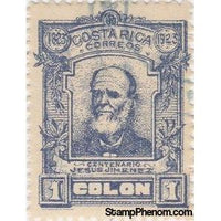 Costa Rica 1923 President Jesús Jimenez (1823-1897)-Stamps-Costa Rica-Mint-StampPhenom