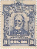 Costa Rica 1923 President Jesús Jimenez (1823-1897)-Stamps-Costa Rica-Mint-StampPhenom