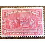 Costa Rica 1926 Columbus Soliciting Aid from Isabella-Stamps-Costa Rica-Mint-StampPhenom