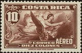 Costa Rica 1934 Allegory of Flight-Stamps-Costa Rica-Mint-StampPhenom