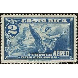 Costa Rica 1934 Allegory of Flight-Stamps-Costa Rica-Mint-StampPhenom