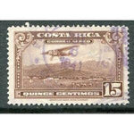 Costa Rica 1934 Mail Plane-Stamps-Costa Rica-Mint-StampPhenom