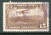 Costa Rica 1934 Mail Plane-Stamps-Costa Rica-Mint-StampPhenom