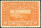 Costa Rica 1935 Cartago-Stamps-Costa Rica-Mint-StampPhenom