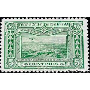 Costa Rica 1935 Cartago-Stamps-Costa Rica-Mint-StampPhenom