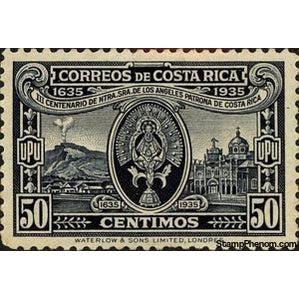 Costa Rica 1935 Miraculous Statuette-Stamps-Costa Rica-Mint-StampPhenom