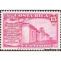 Costa Rica 1941 Costa Rica University-Stamps-Costa Rica-Mint-StampPhenom