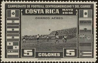 Costa Rica 1941 Game scene-Stamps-Costa Rica-Mint-StampPhenom