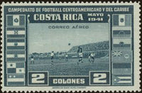 Costa Rica 1941 Game scene-Stamps-Costa Rica-Mint-StampPhenom