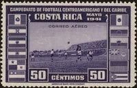 Costa Rica 1941 Game scene-Stamps-Costa Rica-Mint-StampPhenom