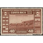 Costa Rica 1941 Game scene-Stamps-Costa Rica-Mint-StampPhenom