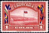 Costa Rica 1941 National Stadium-Stamps-Costa Rica-Mint-StampPhenom