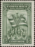 Costa Rica 1942 Torch of Freedom-Stamps-Costa Rica-Mint-StampPhenom