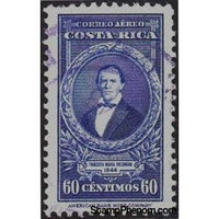 Costa Rica 1943 Francisco M. Oreamuno Bonilla (1801-1856)-Stamps-Costa Rica-Mint-StampPhenom