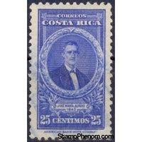 Costa Rica 1943 José María Alfaro Zamora (1799 - 1856)-Stamps-Costa Rica-Mint-StampPhenom