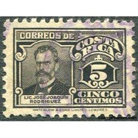 Costa Rica 1943 Lic. Jose Joaquin Rodriguez-Stamps-Costa Rica-Mint-StampPhenom