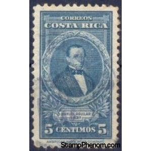 Costa Rica 1943 Manuel Aguilar Chacón (1797 - 1846)-Stamps-Costa Rica-Mint-StampPhenom