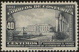 Costa Rica 1944 View from San Ramón-Stamps-Costa Rica-Mint-StampPhenom