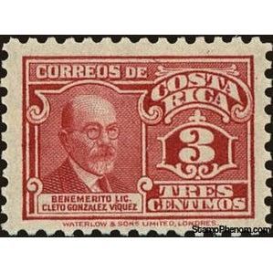 Costa Rica 1945 Cleto González Víquez-Stamps-Costa Rica-Mint-StampPhenom