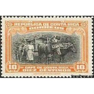 Costa Rica 1945 Coffee harvesting-Stamps-Costa Rica-Mint-StampPhenom