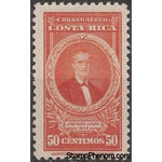 Costa Rica 1945 José Marí­a Alfaro Zamora (1799 - 1856)-Stamps-Costa Rica-Mint-StampPhenom