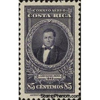 Costa Rica 1945 Juan Rafael Mora Porras (1814-1860)-Stamps-Costa Rica-Mint-StampPhenom