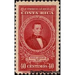 Costa Rica 1945 Manuel Aguilar Chacón (1797-1846)-Stamps-Costa Rica-Mint-StampPhenom