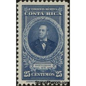 Costa Rica 1946 Aniceto Esquivel Sáenz (1824-1898)-Stamps-Costa Rica-Mint-StampPhenom