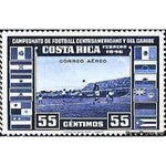 Costa Rica 1946 National Stadium-Stamps-Costa Rica-Mint-StampPhenom