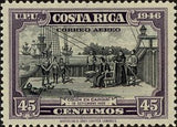 Costa Rica 1947 Colon en Cariari-Stamps-Costa Rica-Mint-StampPhenom