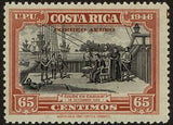 Costa Rica 1947 Colon en Cariari-Stamps-Costa Rica-Mint-StampPhenom