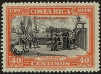 Costa Rica 1947 Colon en Cariari-Stamps-Costa Rica-Mint-StampPhenom