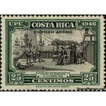 Costa Rica 1947 Colon en Cariari-Stamps-Costa Rica-Mint-StampPhenom