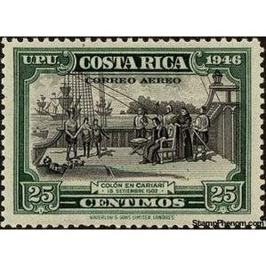 Costa Rica 1947 Colon en Cariari-Stamps-Costa Rica-Mint-StampPhenom