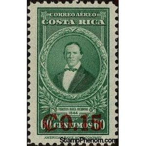 Costa Rica 1947 Francisco Maria Oreamuno-Stamps-Costa Rica-Mint-StampPhenom