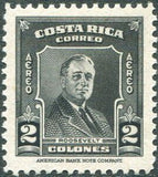Costa Rica 1947 Franklin D. Roosevelt (1882-1945)-Stamps-Costa Rica-Mint-StampPhenom