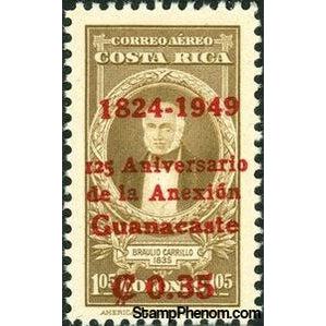 Costa Rica 1949 Braulio Carrillo-Stamps-Costa Rica-Mint-StampPhenom