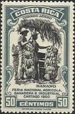 Costa Rica 1950 Bananas-Stamps-Costa Rica-Mint-StampPhenom