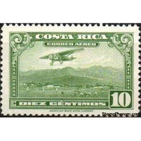 Costa Rica 1952 Mail Plane-Stamps-Costa Rica-Mint-StampPhenom