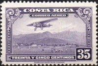 Costa Rica 1952 Mail Plane-Stamps-Costa Rica-Mint-StampPhenom