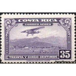 Costa Rica 1952 Mail Plane-Stamps-Costa Rica-Mint-StampPhenom