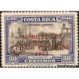 Costa Rica 1953 Colon-Stamps-Costa Rica-Mint-StampPhenom