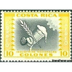 Costa Rica 1954 Brewery-Stamps-Costa Rica-Mint-StampPhenom