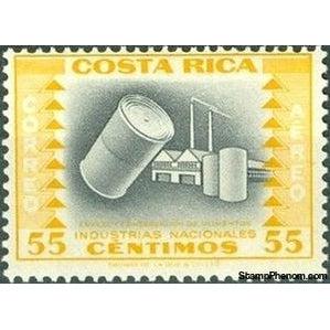 Costa Rica 1954 Food Canning-Stamps-Costa Rica-Mint-StampPhenom